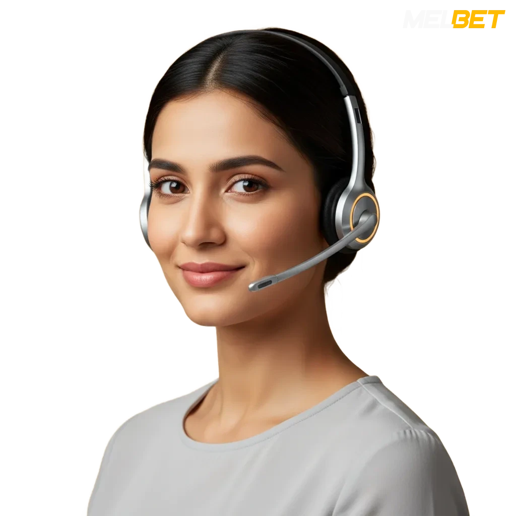 Melbet India contacts: email, live chat, phone, messengers, social; 24/7 in English/Hindi; chat <2 min, email 1-6 hours.