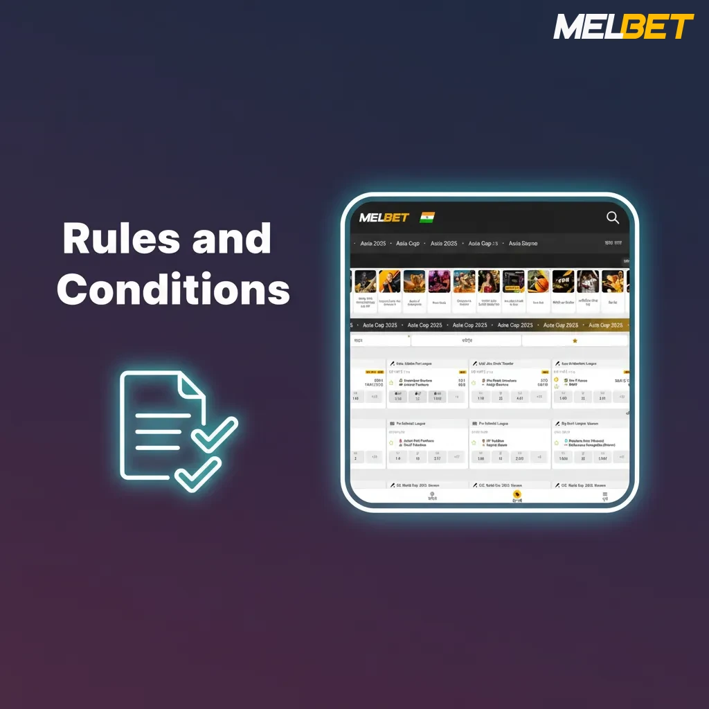 Rules and Conditions: India betting guidelines—18+, one account, KYC, bonus wagering, fair play; read full T&Cs.
